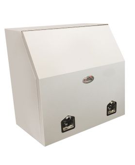 900MM Full Lid Gullwing Tool Box - White