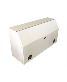 1500MM Full Lid Gullwing Tool Box - White