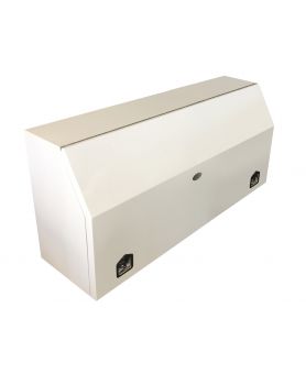 1800MM Full Lid Gullwing Tool Box - White