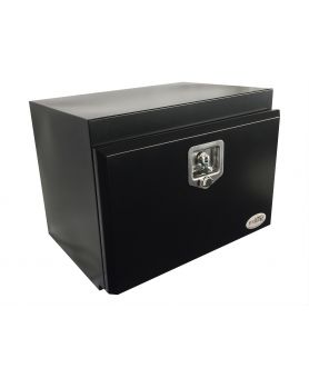 600L x 450H x 450D / Steel truck tool box with recessed lid