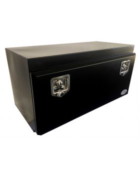 900L x 450H x 450D / Steel truck tool box with recessed lid